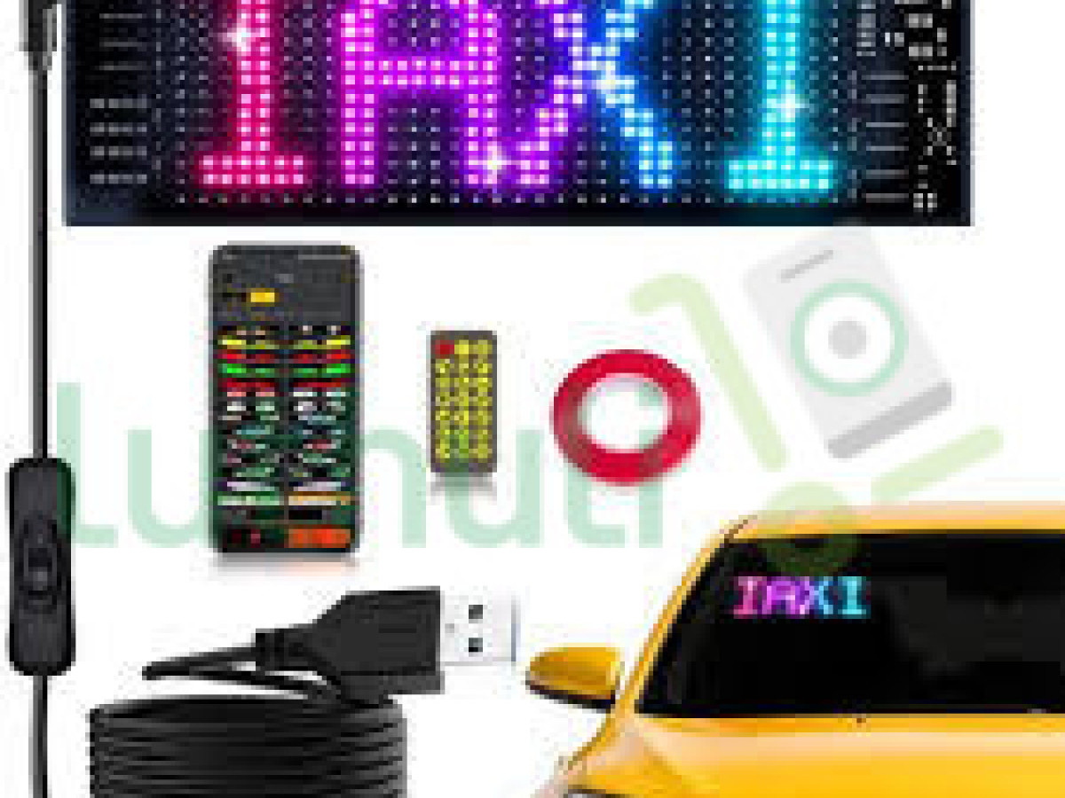 Programmable Flexible Matrix LED Sign Board