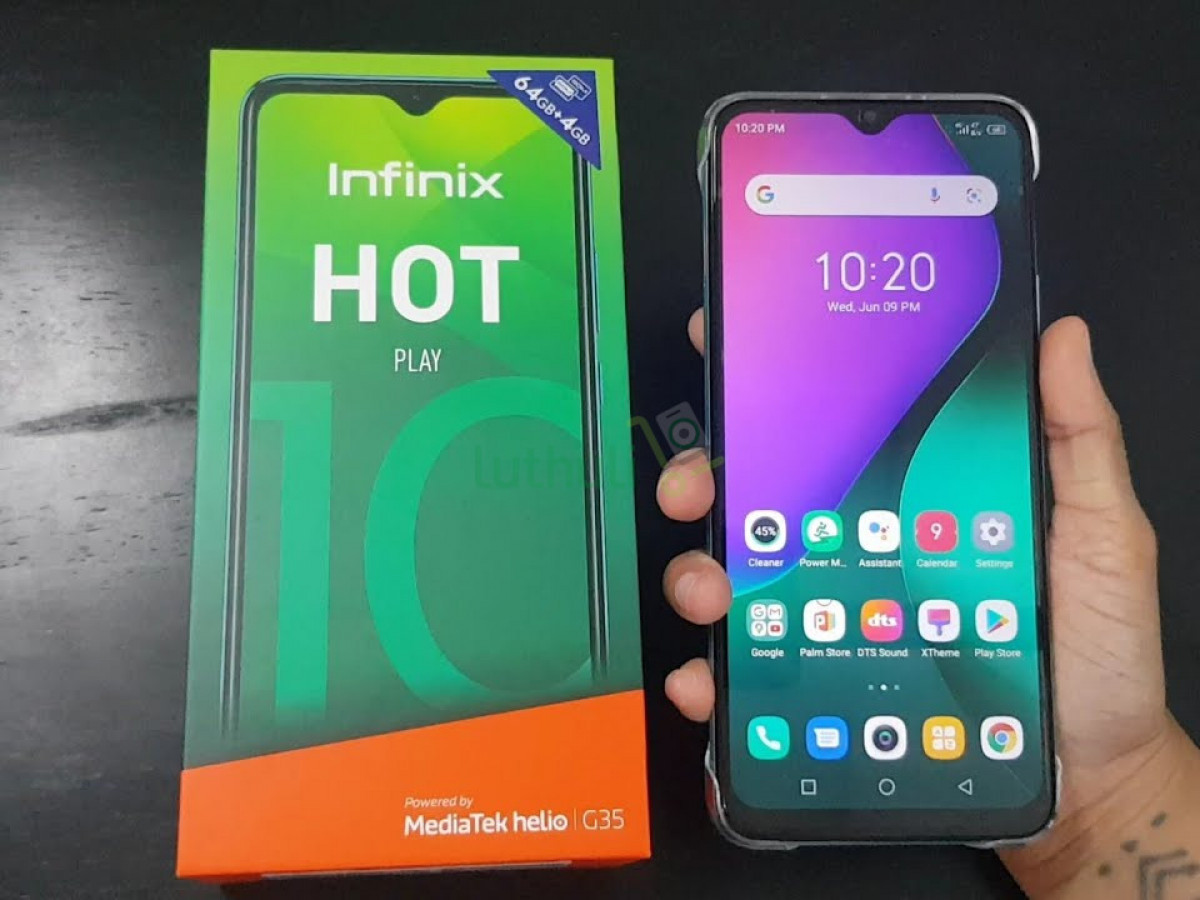 Infinix Hot 10 Play 64GB 4GB RAM Smartphone