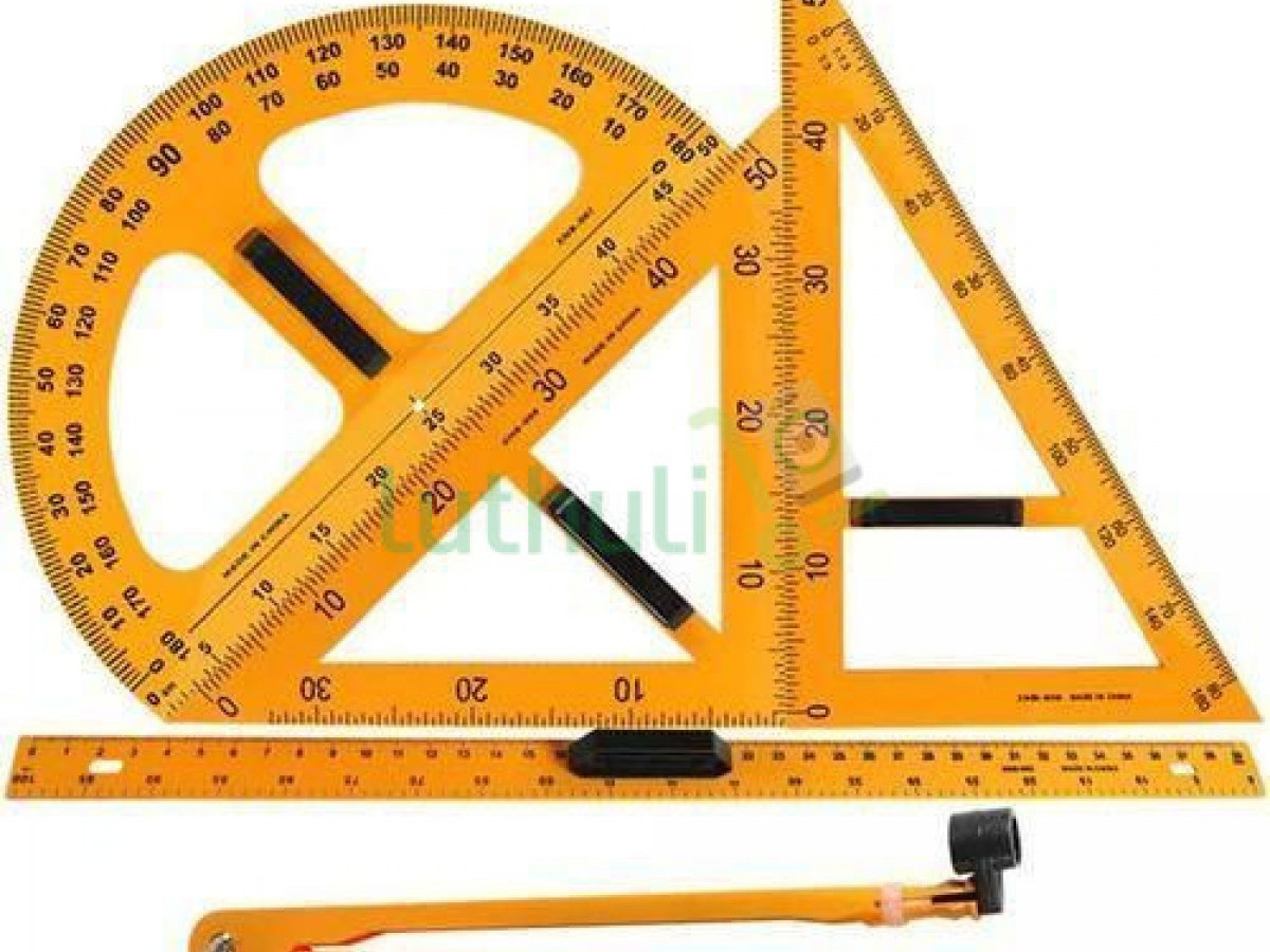 Whiteboard Geometrical Set Maths Teaching Kit