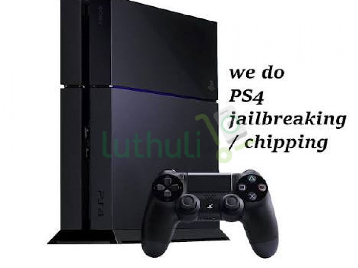 Playstation 4 chipping/Jailbreak.All unlocked