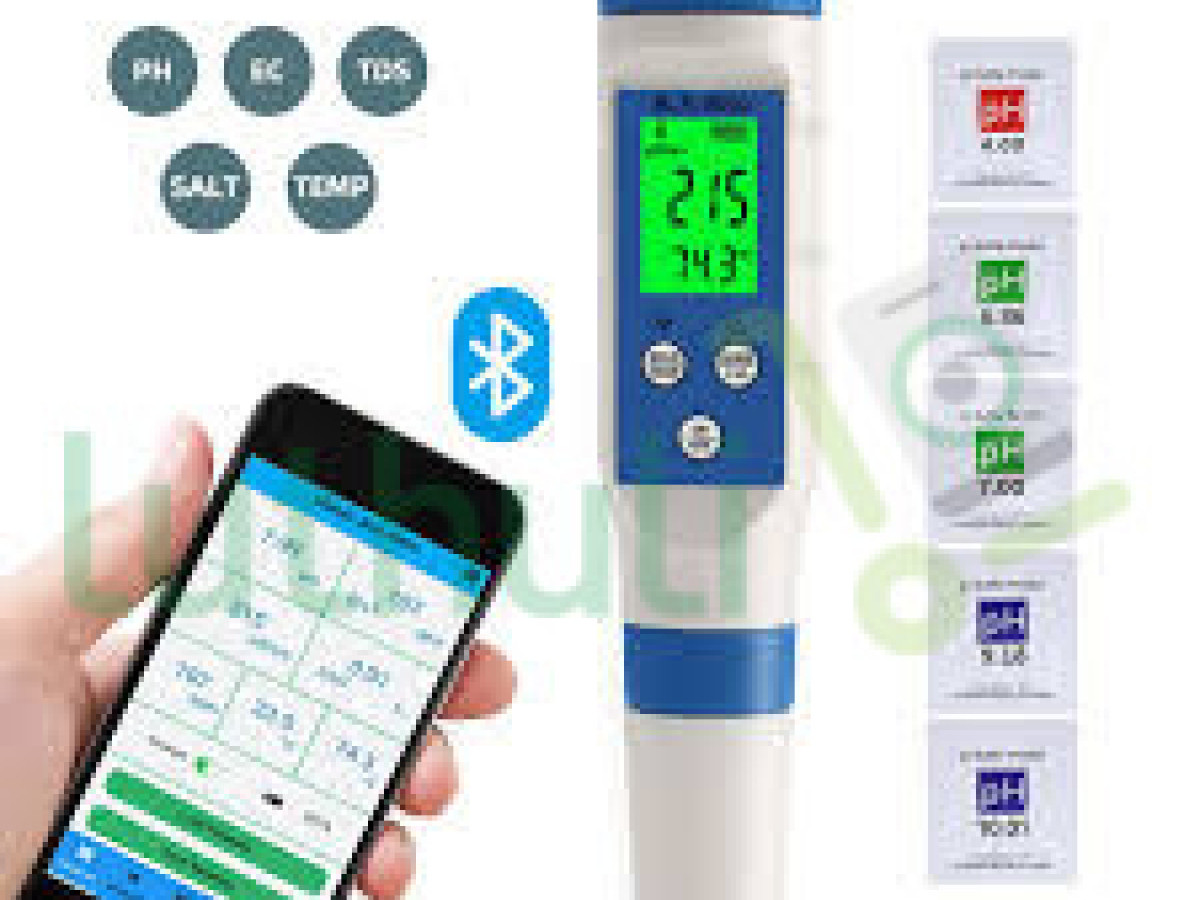 Portable Multiparameter Water Meter – 5-in-1