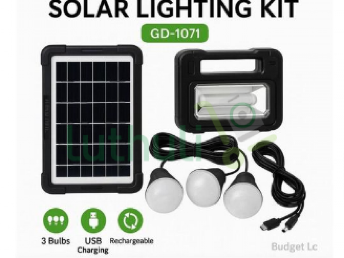 Portable Solar system Solar Light GDTIMES GD