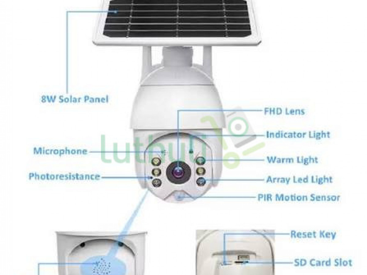 UBOX Solar 4G EU Frequency Camera with Solar