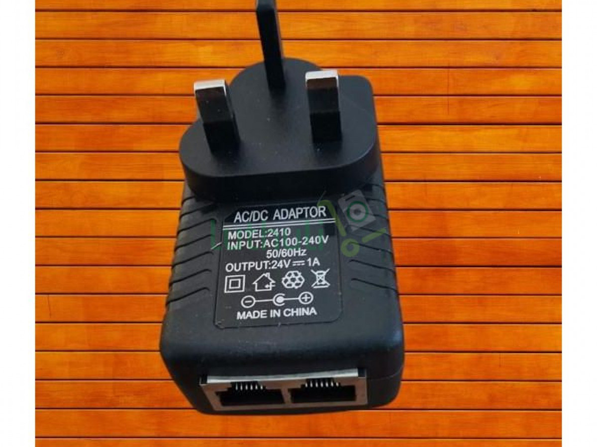 24V PoE Adapter Injector for CCTV/Networking