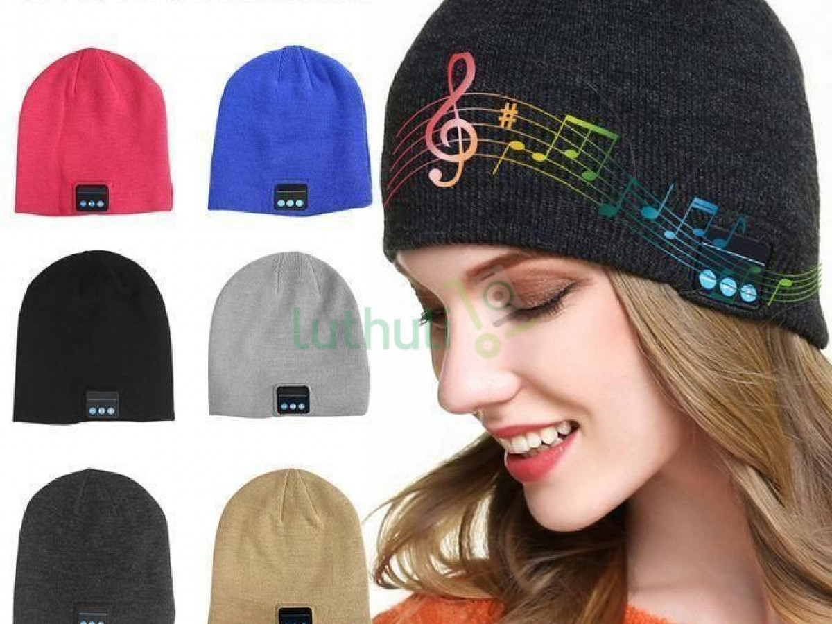 Bluetooth V5.0 Beanie Hats Wireless Headphone