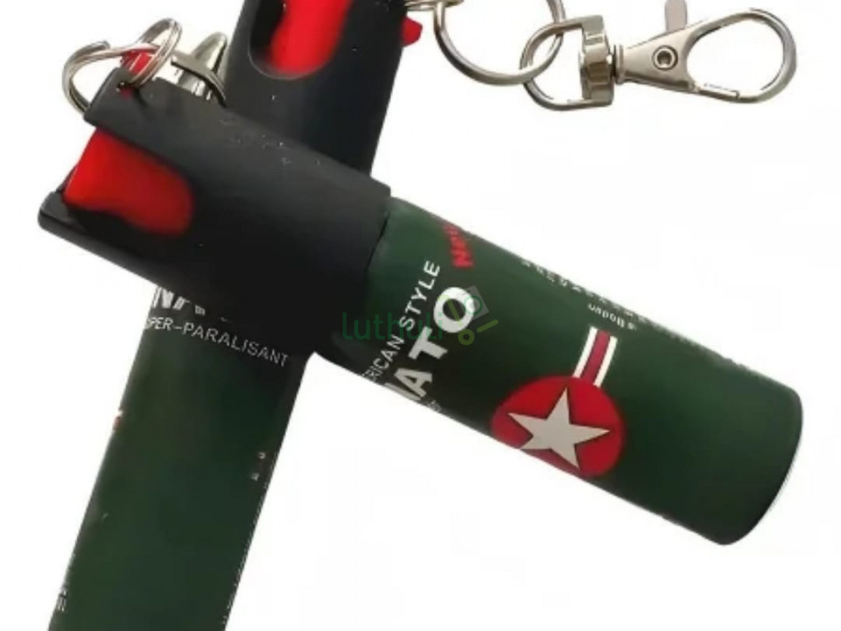 NATO Selfdefense Spray With Quick Release Key