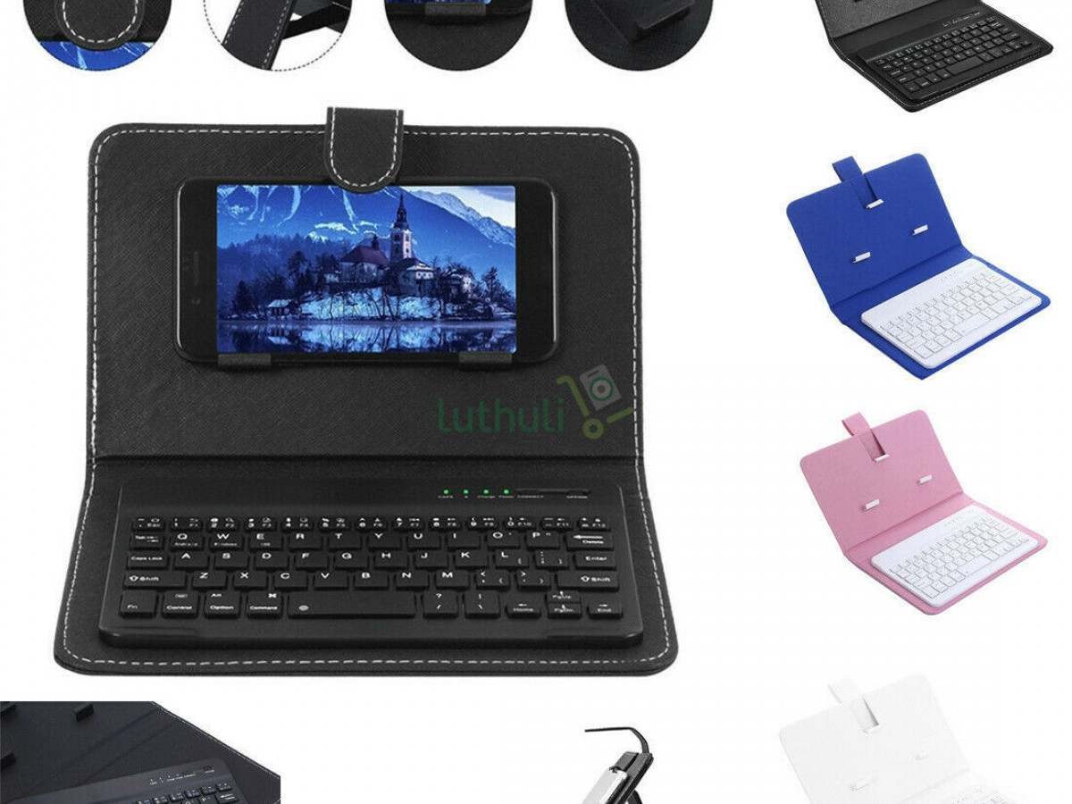 Universal Wireless Bluetooth Keyboard Flip Ca