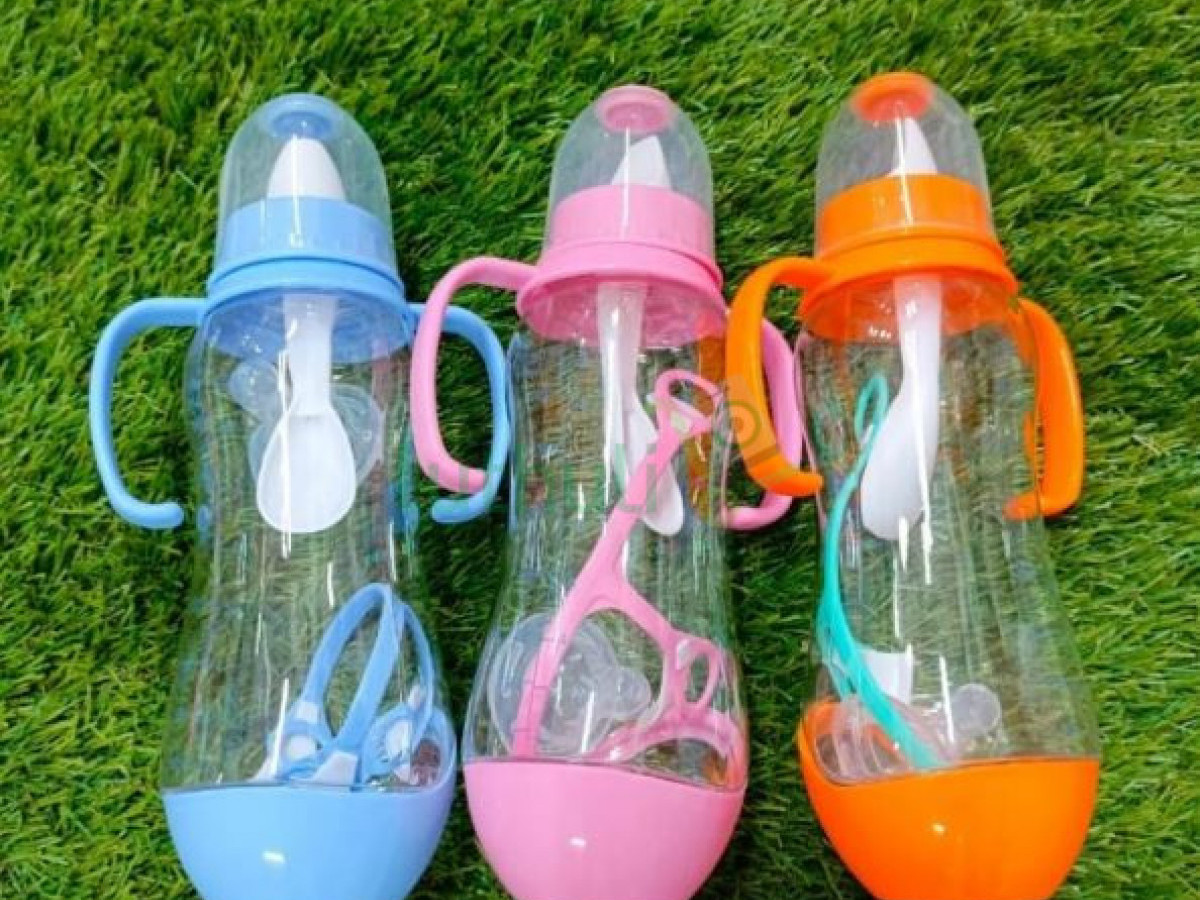pack of 3 feeding bottles