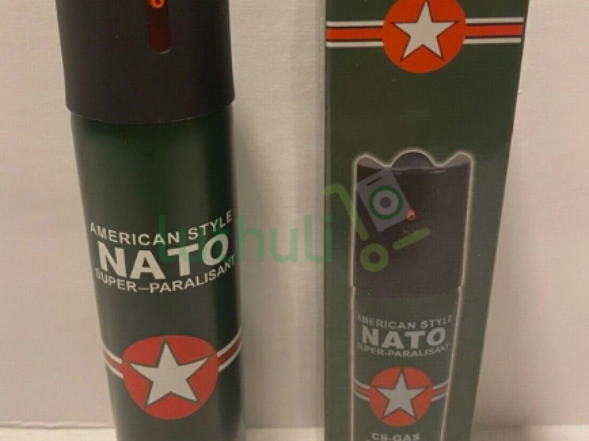 NATO Selfdefense Spray With Quick Release Key