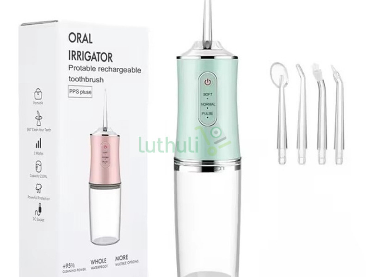 Portable Oral Irrigator Water Flosser
