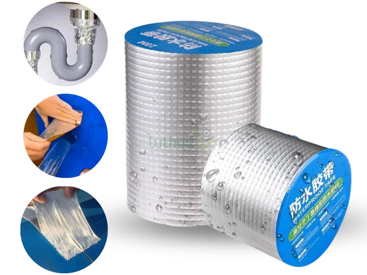 Butyl Waterproof Tape 5cm x 10m – Leak Repair