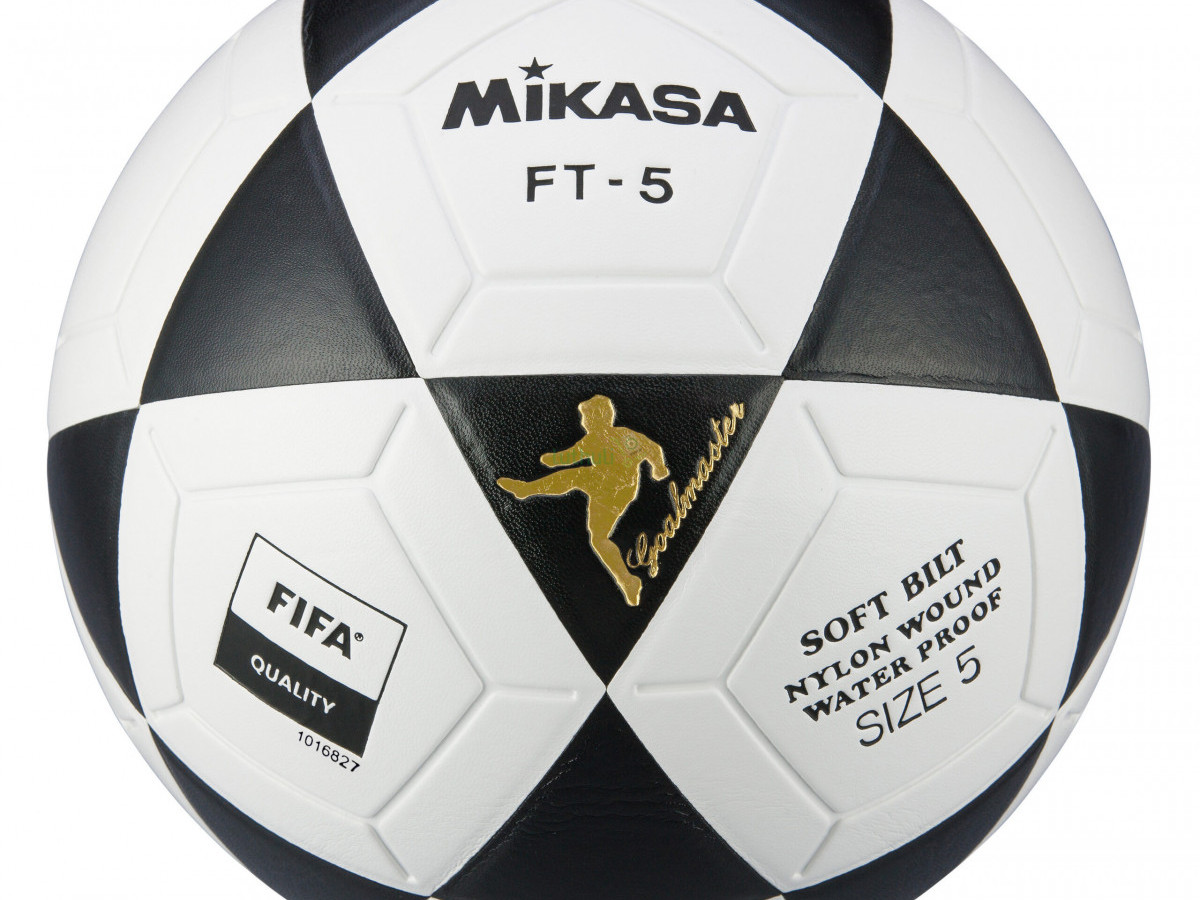 Mikasa White Black Football –Durable Training