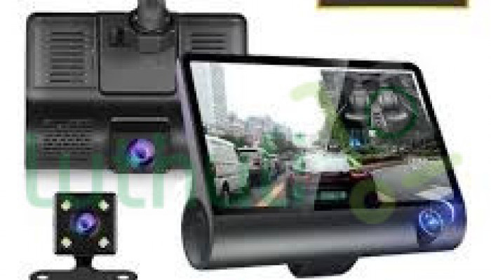 3Cameras 4inch 3 Lens Car DVR 1080P Auto Dash