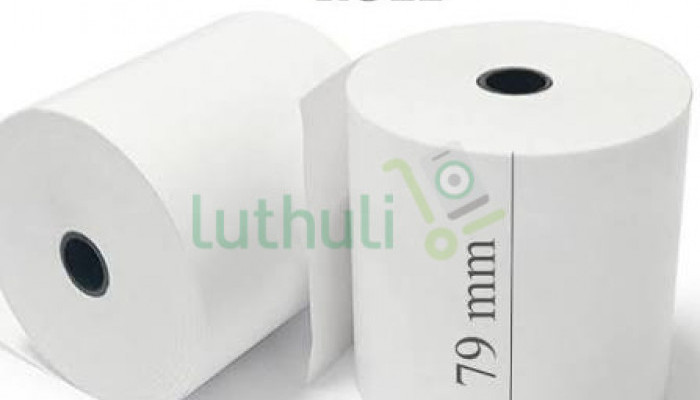 79 x 80 x 13mm 60 GSM Thermal Receipt Roll
