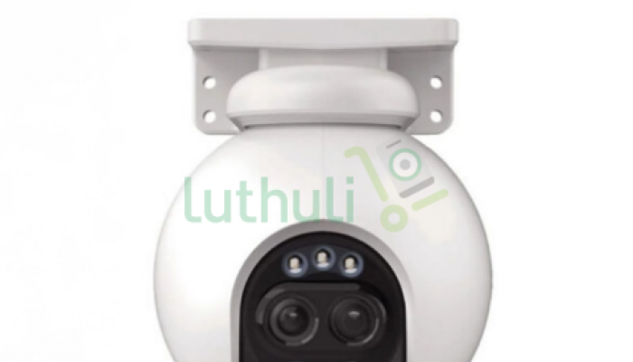 4K dual-lens WiFi CCTV cam with color-night vision and pan-tilt