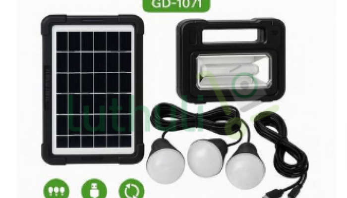 Portable Solar system Solar Light GDTIMES GD