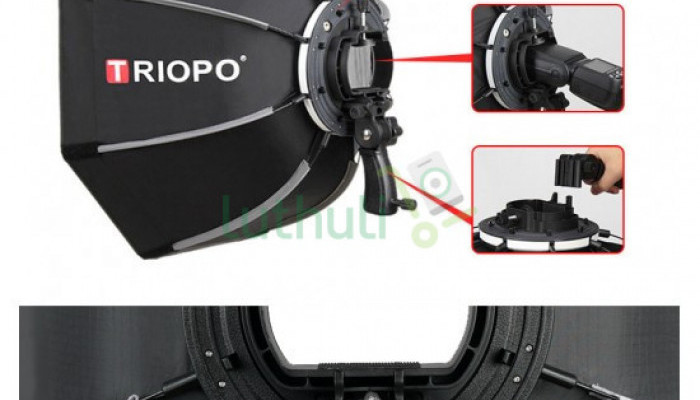 Large 120cm softbox for professional photography and video light