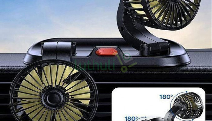 Adjustable USB Car/  Desktop Cooling Fan