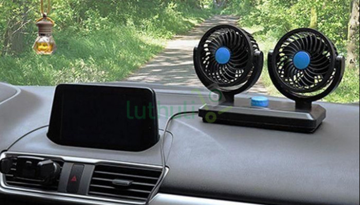 Multi-function USB Car Office 360 Degrees Adjustable Cooling Fan