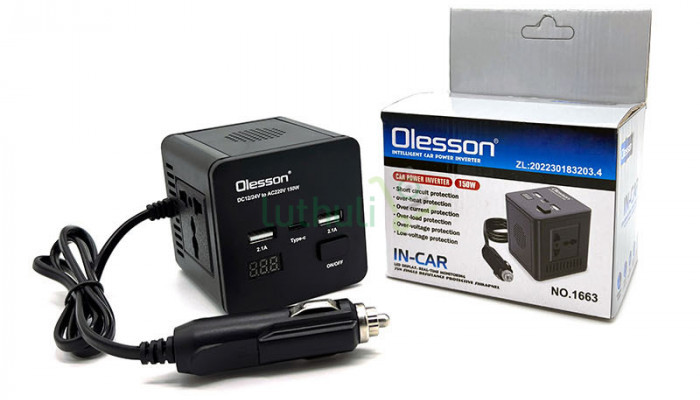 Portable Car Inverter 12v/24vto 220v Charger