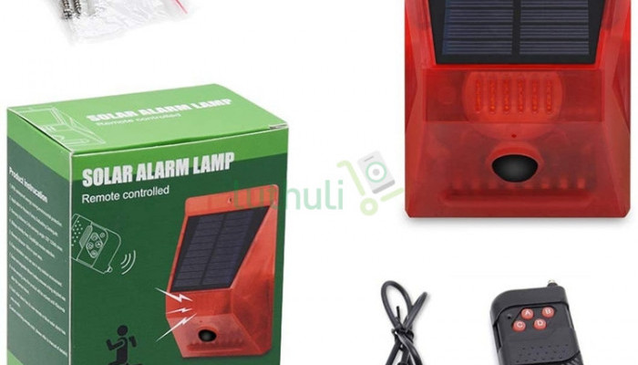 Security Motion Sensor Alarm With Remote Cont