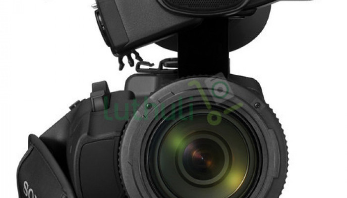Professional Sony handheld camcorder with 20x zoom and XLR audio