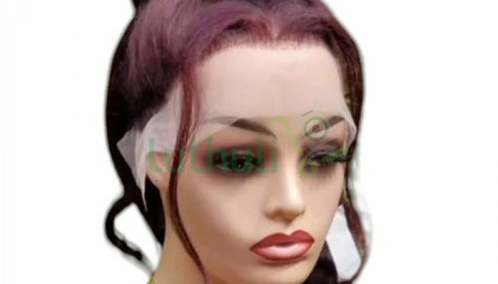 full frontal semi human wig