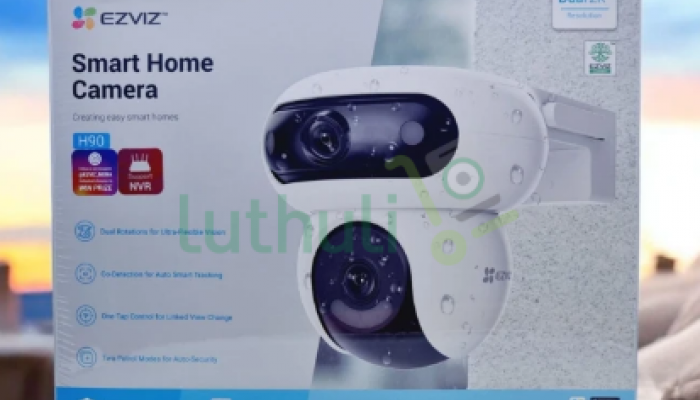 Dual-lens WiFi camera with wide coverage and two-way audio