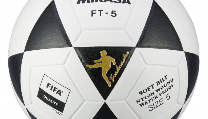 Mikasa White Black Football –Durable Training
