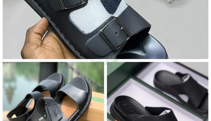 Clarks open sandals Men's Comfort Shoes